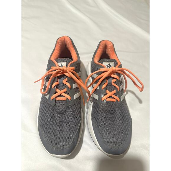 Adidas Adiprene+ running sneakers womens size 10 grey & orange # 111117819 - Picture 5 of 11
